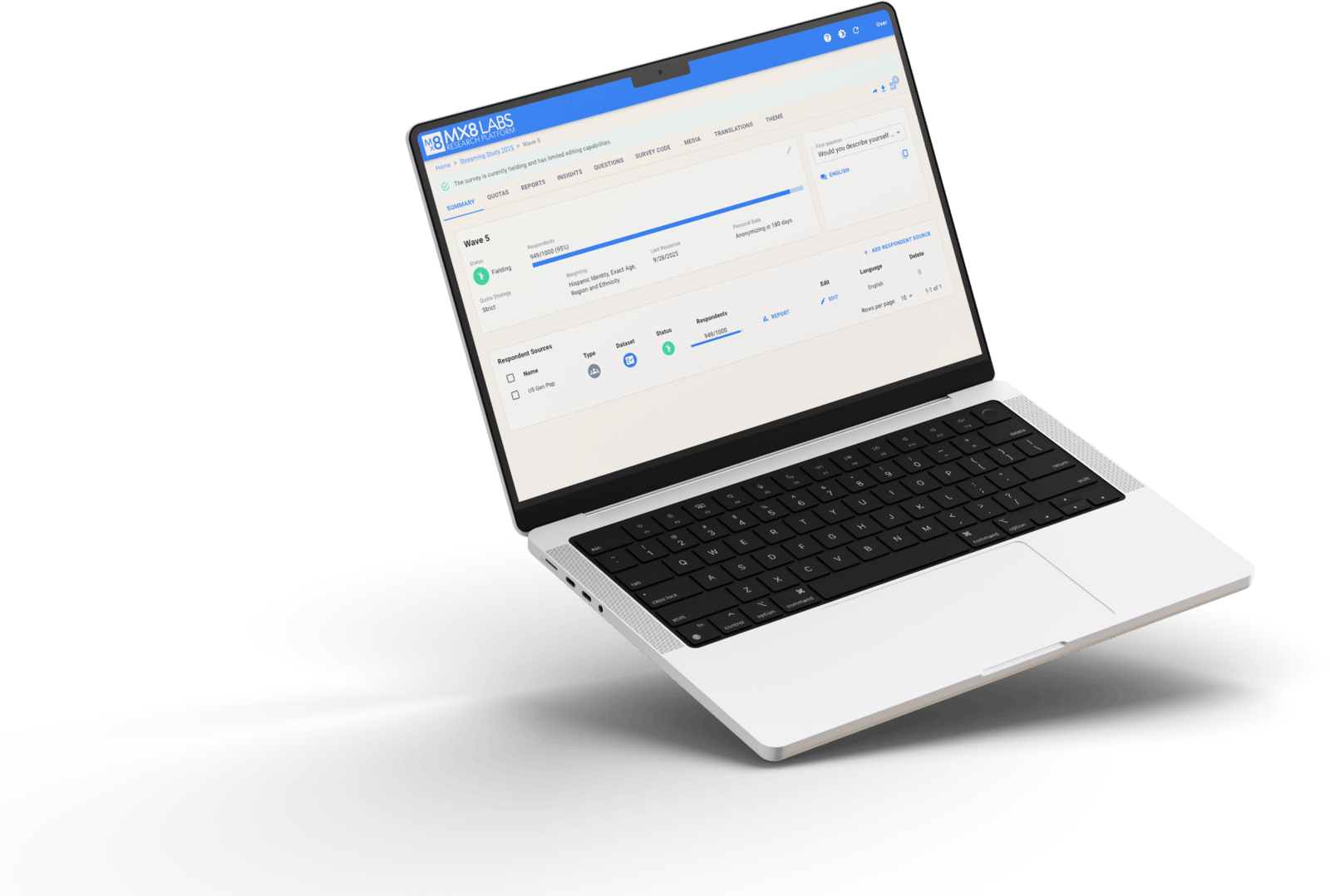 MX8 Labs Research Platform